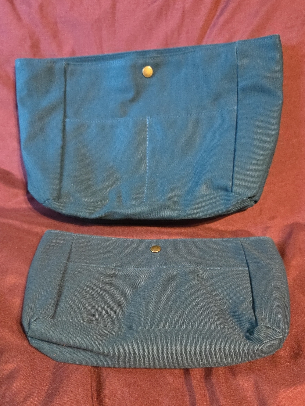 Portland Leather Brand Canvas Pouch Set